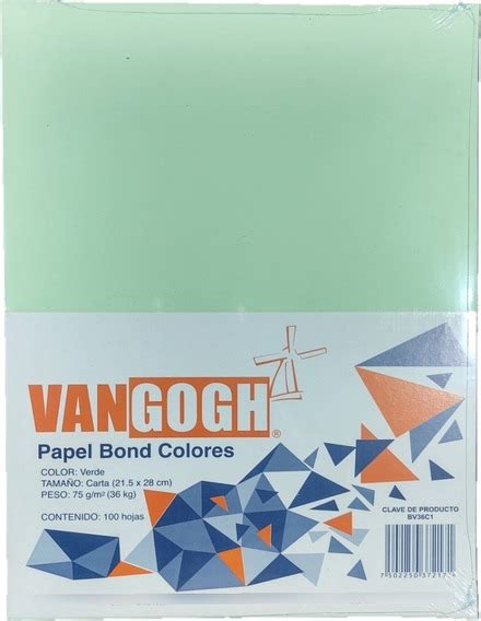 Papel Bond Carta Colores MercadoLibre