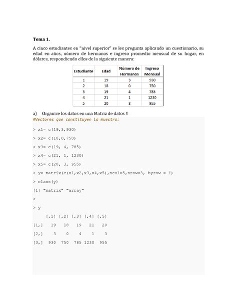 Solution Practica Estad Stica Descriptiva Multivariada Studypool