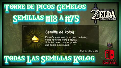 The Legend Of Zelda Breath Of The Wild Semillas Kolog 18 A 75