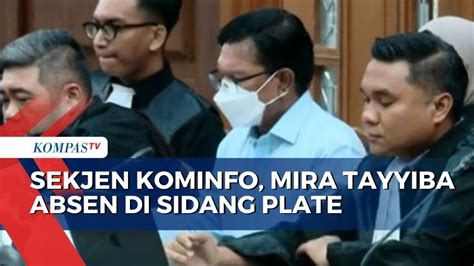 Pemeriksaan Saksi Di Sidang Kasus Korupsi Bts G Sekjen Kominfo Mira