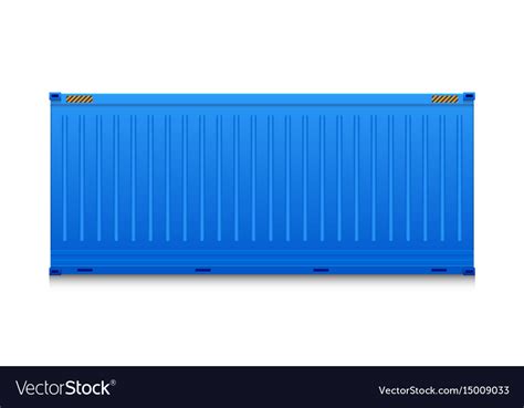 Cargo container Royalty Free Vector Image - VectorStock