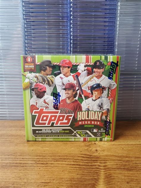 Topps Holiday Mega Box Mlb Baseball Auto Mem Packs Per