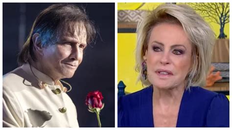 Em meio às lágrimas Ana Maria Braga faz homenagem à Roberto Carlos