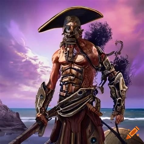 Cyberpunk Pirate Inspired By Ancient Greek Culture On Craiyon