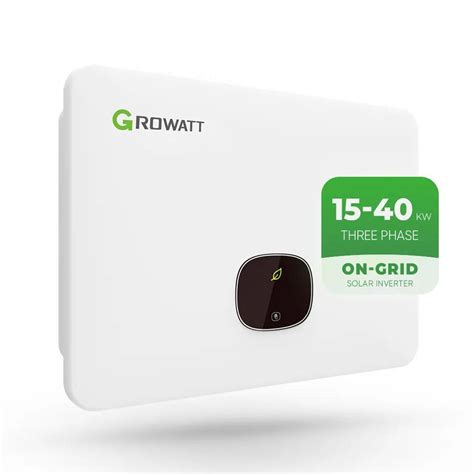 Growatt MID 25 40ktl3 X Inverter Solar On Grid 25kw 30kw 33kw 36kw 40kw