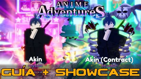 GUÍA SHOWCASE AKIN CHAINSAWMAN ANIME ADVENTURE UPD 9 YouTube