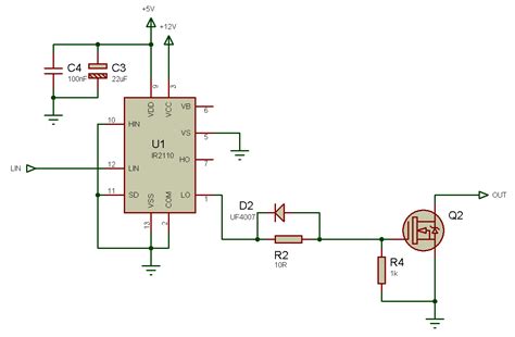 Using The High Low Side Driver IR2110 Explanation And Plenty Of