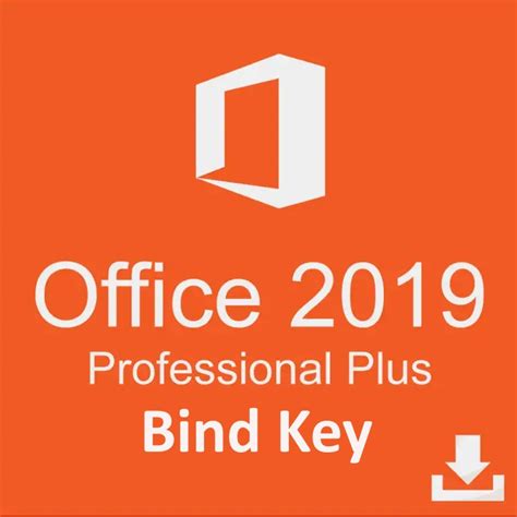 Office 2019 Professional Plus Account Binding Lifetime Retail Key For