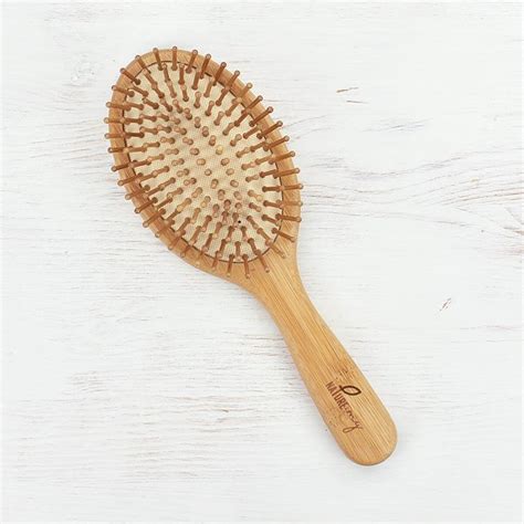 Nature And My Bamboo Hair Brush Oval Bamboo Hair Products Bamboo