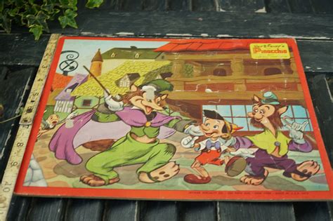 Vintage Frame Tray Inlay Picture Puzzle Walt Disney S Etsy Uk