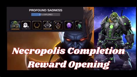 Necropolis Completion Rewards Opening Mcoc Youtube