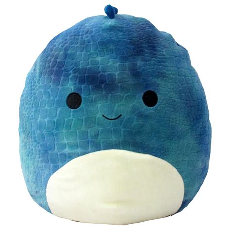 Squishmallow Blue Dinosaur