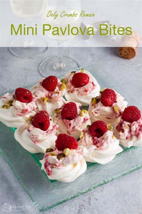 Mini Pavlova Bites Only Crumbs Remain