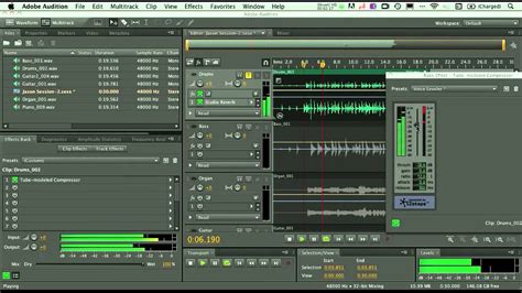 Multitrack Recording And Mixing Basics In Adobe Audition For The Mac Youtube