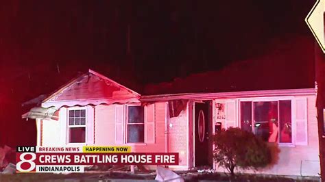 Crews Respond To Northeast Side House Fire Indianapolis News Indiana Weather Indiana