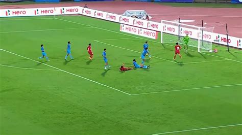 Hero Intercontinental Cup Final India Vs Lebanon St Half Youtube