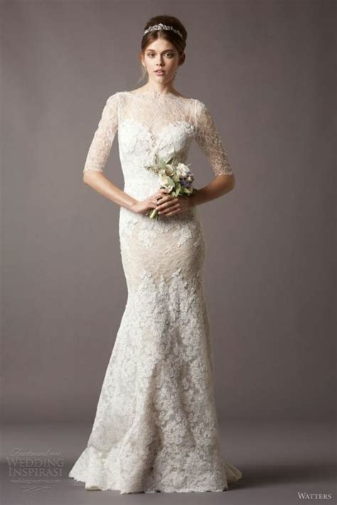 Romantic Inspiration For Lace Bridal Wedding Gowns