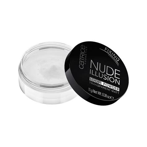Polvo Suelto Transparente NUDE ILLUSION MATE CATRICE Gloria Saltos