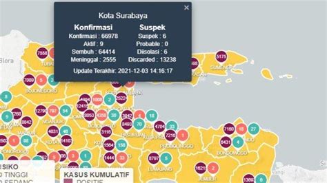 Update Virus Corona Di Surabaya Desember Covid Naik Dan