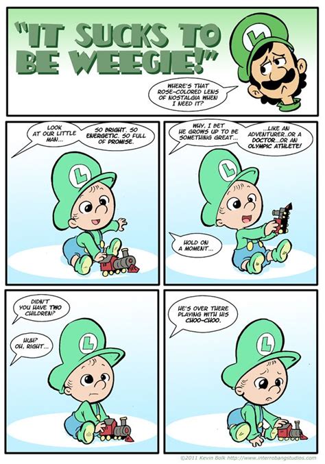 Sucks To Be Weegie Comics Mario Funny Luigi Mario Luigi