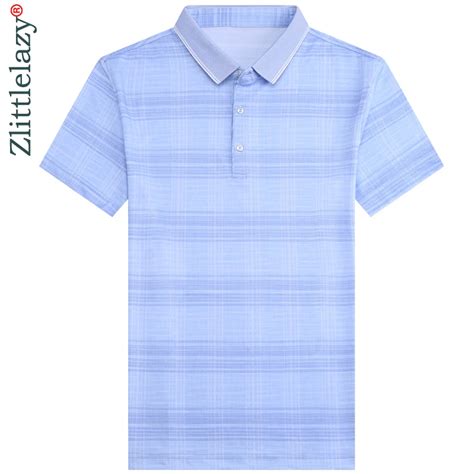 2018 Fashions Short Sleeve Polo Shirt Men Clothes Mens Slim Fit Striped