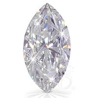 Marquis Cut Loose Charles Colvard Moissanite Stone Moissanite