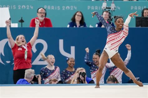 What Its Like To Watch Simone Biles Make History With Her Biggest Fan