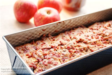 Cinnamon Apple Walnut Bread Vegalicious Recipes