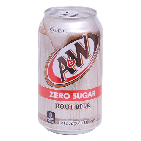 Aandw Zero Sugar Root Beer 4 X 355 Ml Online At Best Price Non