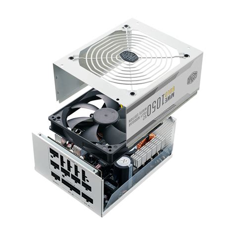 MWE Gold 1050 V2 ATX3 0 White Edition Fully Modular PSU Cooler Master