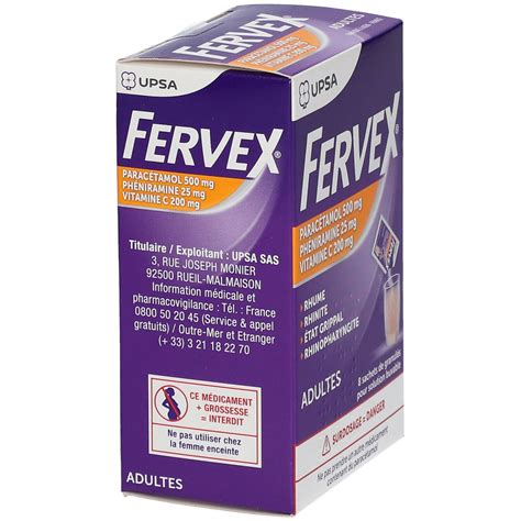 Fervex® Adulte Shop Pharmaciefr