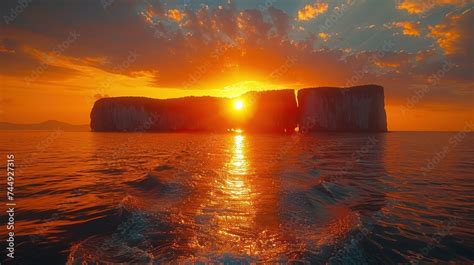 The Magic Silhouette Of Kicker Rock Leon Dormido By The Coast Of San