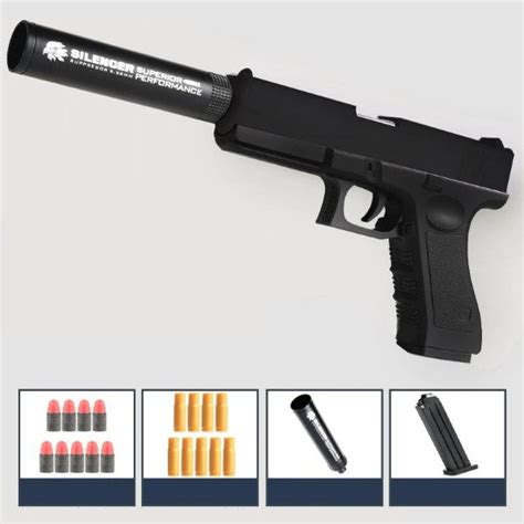 Aimmaster Sponge Bullet Toy Gun Deagleglokuzi Smggykosniperm416