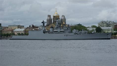 Aa Me In Brahmaputra Class Guided Missile Frigate Ins Beas Of The