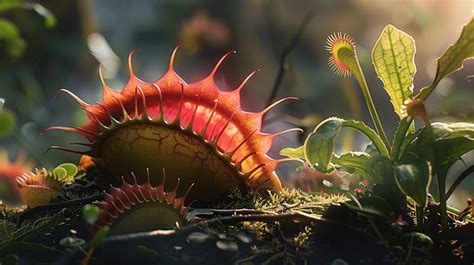 The Venus Flytrap Or Dionaea Muscipula Is A Carnivorous Plant ...