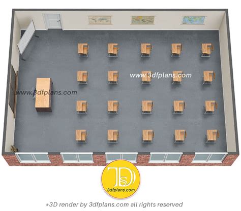 How To Create A Classroom Design According To Social Distancing • 3d Floor Plans