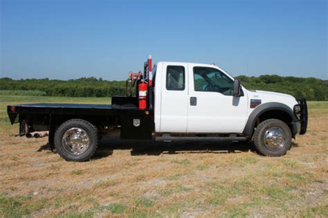 2008 Ford F550 4x4 Extended Cab XL Flatbed