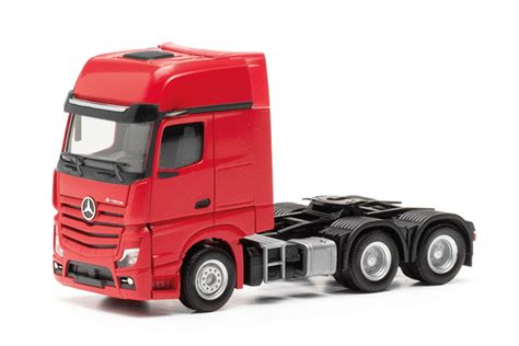 Herpa Mercedes Benz Actros L Gigaspace Solozugmaschine Achs