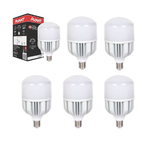 Kit Lampada Led Bulbo W E K Alta Potencia Bivolt Shopee Brasil