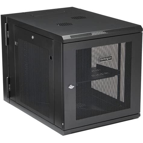 StarTech 12U 19 Wall Mount Server 24 Deep Rack RK1232WALHM B H