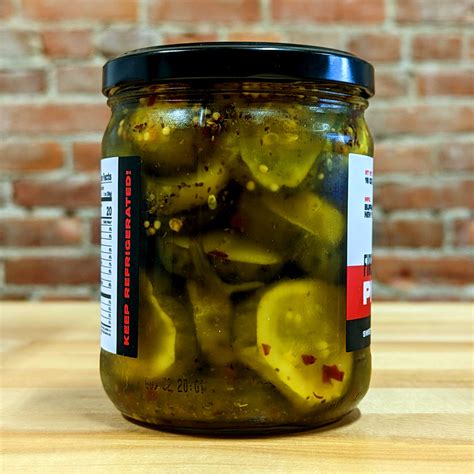 Fire And Ice Pickles 16 Oz Barrel Brine Adams Cheese Shop