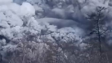 Russia Villages Covered In Ash As Shiveluch Volcano Erupts In Kamchatka Peninsula World News