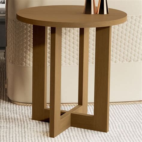 Mesa De Canto Luxo 100 Mdf Nature 8002 Jb Bechara Leroy Merlin