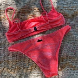 Triangl Swimwear Swim Triangl Pink Velvet Bikini Poshmark