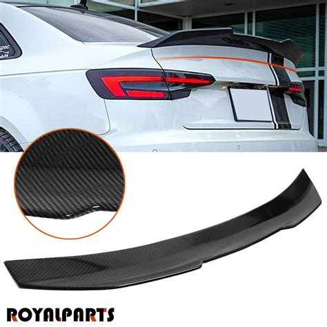 For 13 16 Audi A4 B85 Sedan Highkick Psm Style Carbon Fiber Trunk