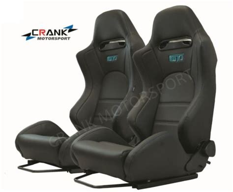 2 X Crank Motorsport GT3 Ultra Hard Wearing PVC Vinyl Car Racing Sport