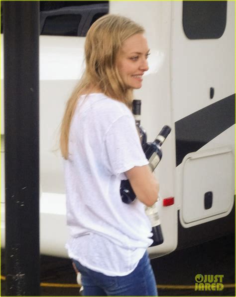 Mark Wahlberg Amanda Seyfriend Arrive On Set For First Day Of Ted