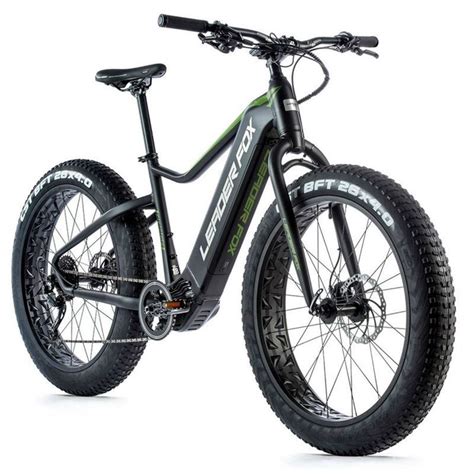 V Lo Lectrique Noir Mixte Fatbike Braga Taille L Adulte De Cm