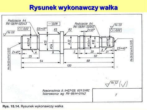 Rysunek Obraz Rysunek Techniczny A Wykonawczy