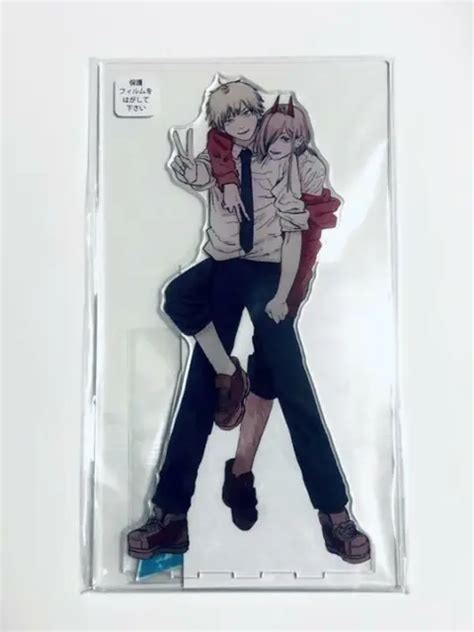 CHAINSAW MAN MEGA Acrylic Stand Figure Denji And Power Tatsuki Fujimoto